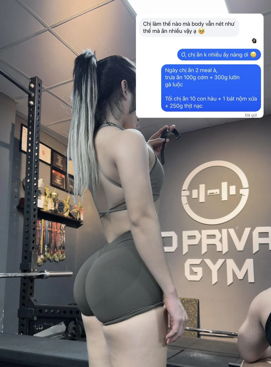 Nữ PT gây sốt với body săn chắc và nét căng cuốn hút