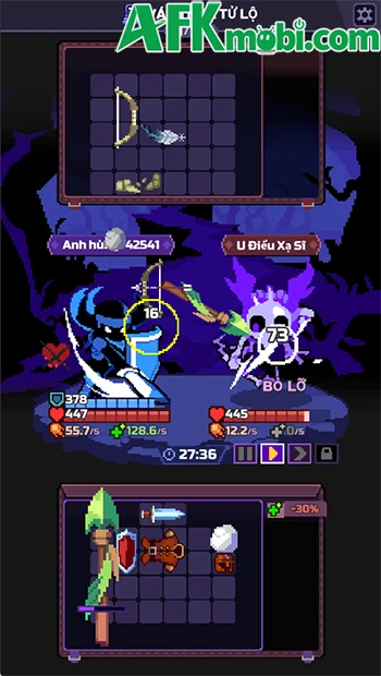 Overgeared Hero: Merge RPG - Sắp xếp balo và hợp nhất trang bị Overgeared Hero: Merge RPG - Sắp xếp balo và hợp nhất trang bị