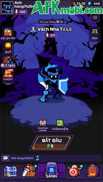 Overgeared Hero: Merge RPG - Sắp xếp balo và hợp nhất trang bị Overgeared Hero: Merge RPG - Sắp xếp balo và hợp nhất trang bị