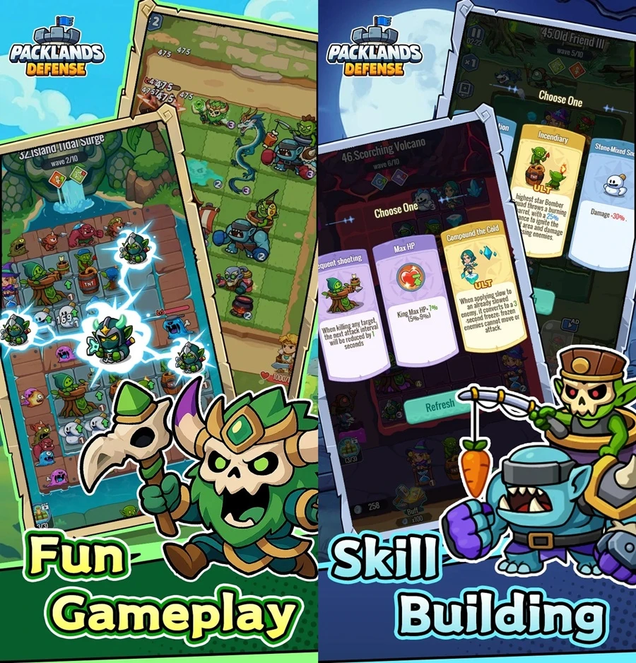 Packlands Defense Mobile: Làn gió mới đầy thú vị cho thể loại thủ tháp