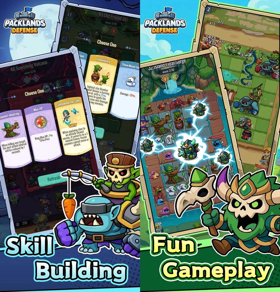 Packlands Defense Mobile: Làn gió mới đầy thú vị cho thể loại thủ tháp