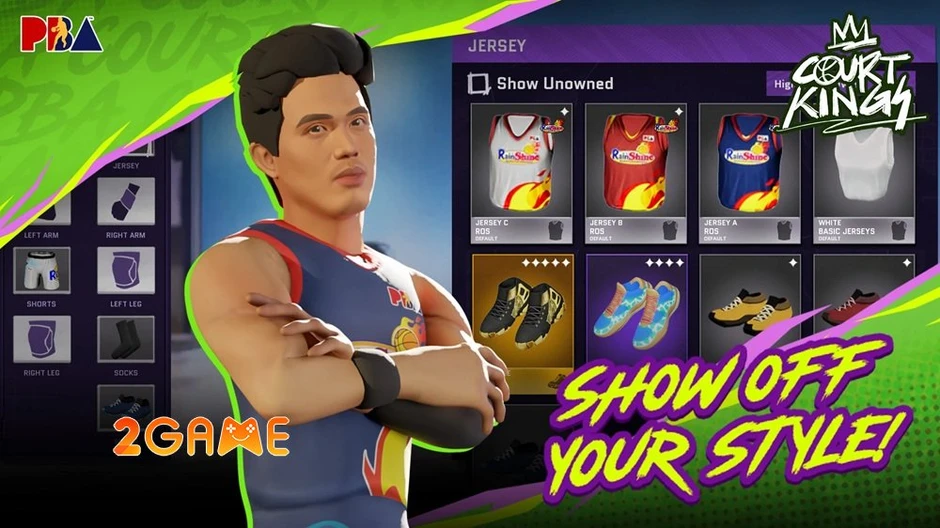 PBA Court Kings: Trải nghiệm bóng rổ trên di động đầy năng động