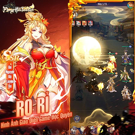 Phong Hầu Tam Quốc game chiến thuật đấu tướng về Việt Nam