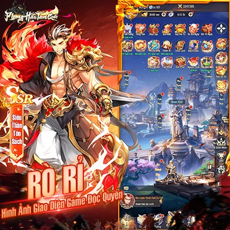 Phong Hầu Tam Quốc game đấu tướng chiến thuật về Việt Nam