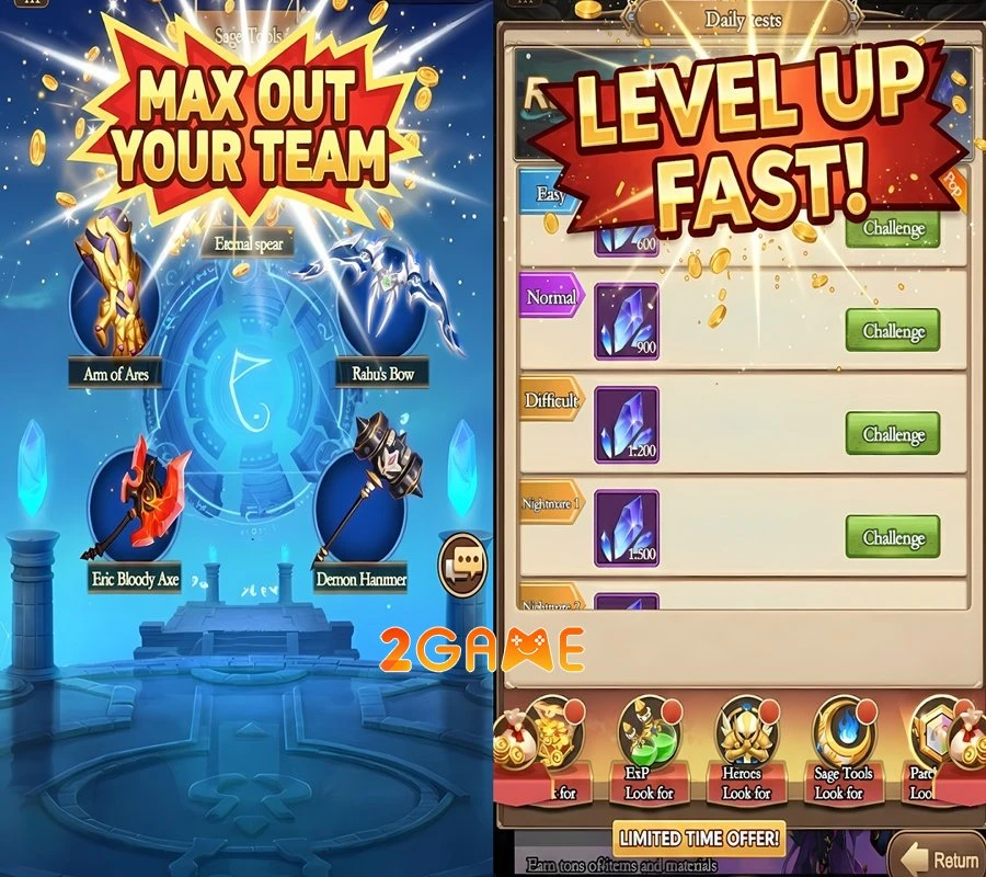 Raid Shadow Idle: Viết Lại Bản Anh Hùng Ca Trên Đỉnh Olympus – Tin Tức & Cập Nhật Mới Nhất