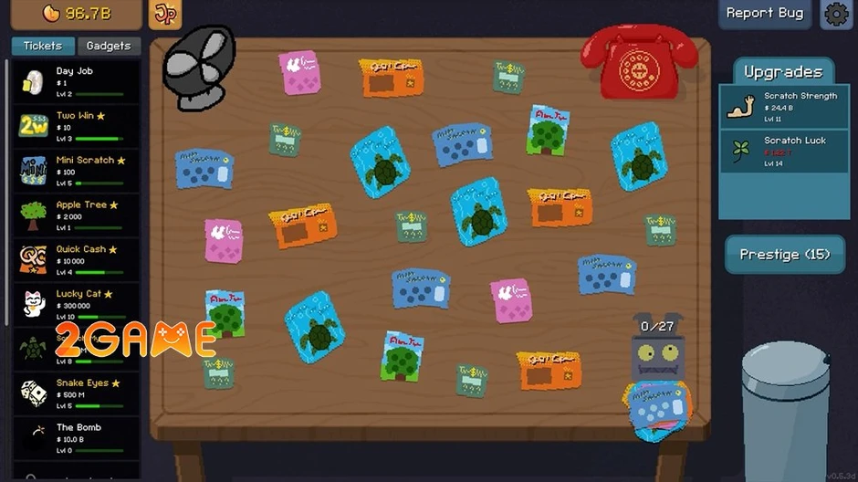 Scritchy Scratchy - Khi "cơn nghiện" cào thẻ trở thành nghệ thuật chiến thuật