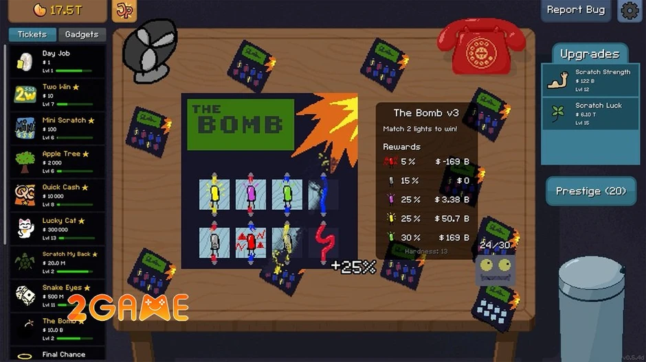 Scritchy Scratchy - Khi "cơn nghiện" cào thẻ trở thành nghệ thuật chiến thuật