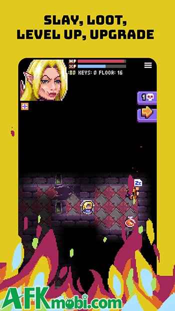 Slay the Dungeon - Tìm cách đi đến tầng sâu nhất của hầm ngục