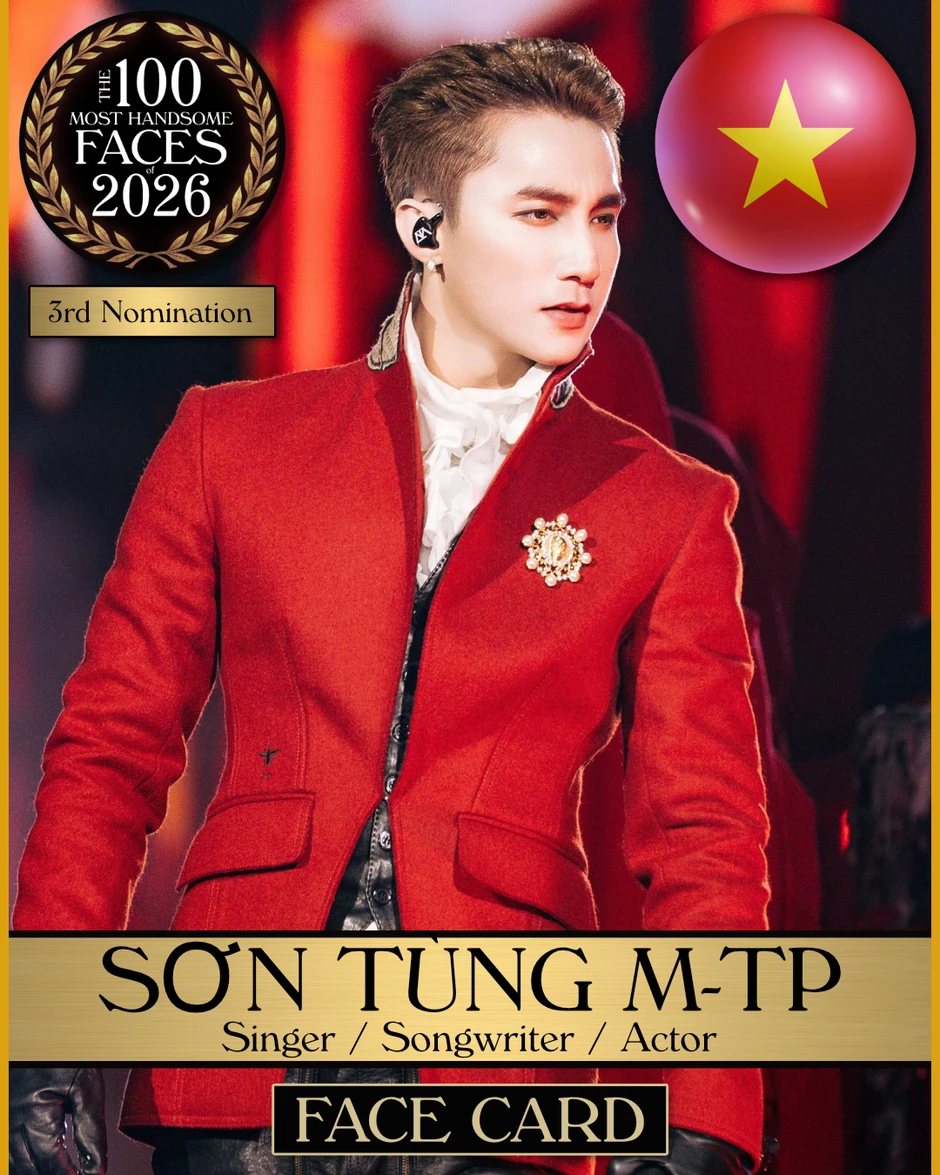 Sơn Tùng M-TP lọt đề cử đẹp trai nhất thế giới 2026 | Tin tức cập nhật