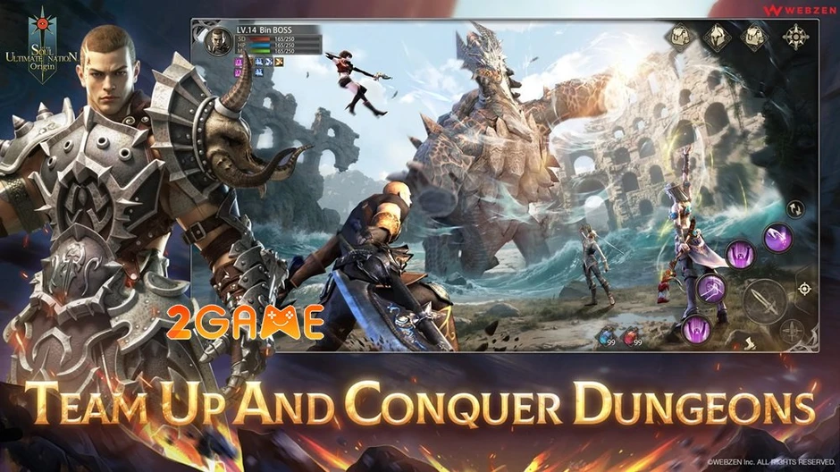 SUN: Origin – Huyền thoại trở lại trên game mobile, đánh thức bản anh hùng ca