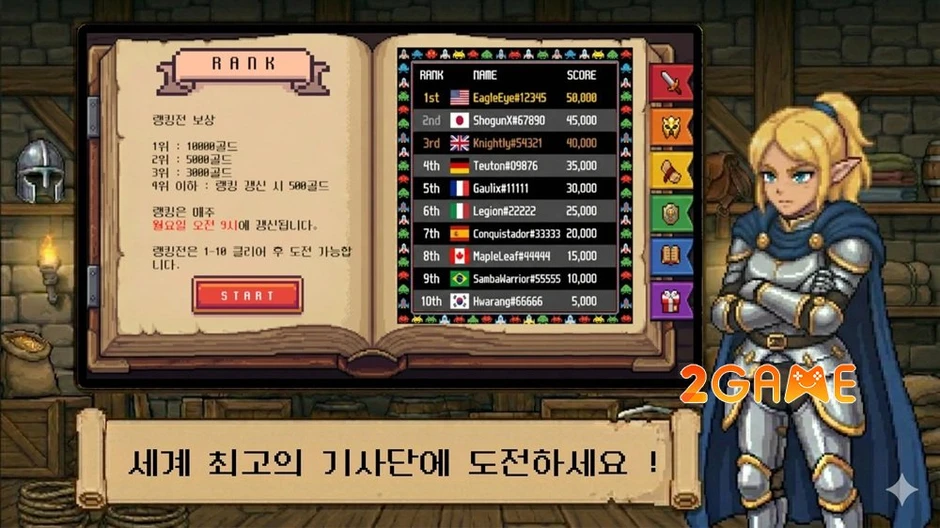 Super Pixel Knights – Game chiến thuật thẻ bài phong cách pixel art