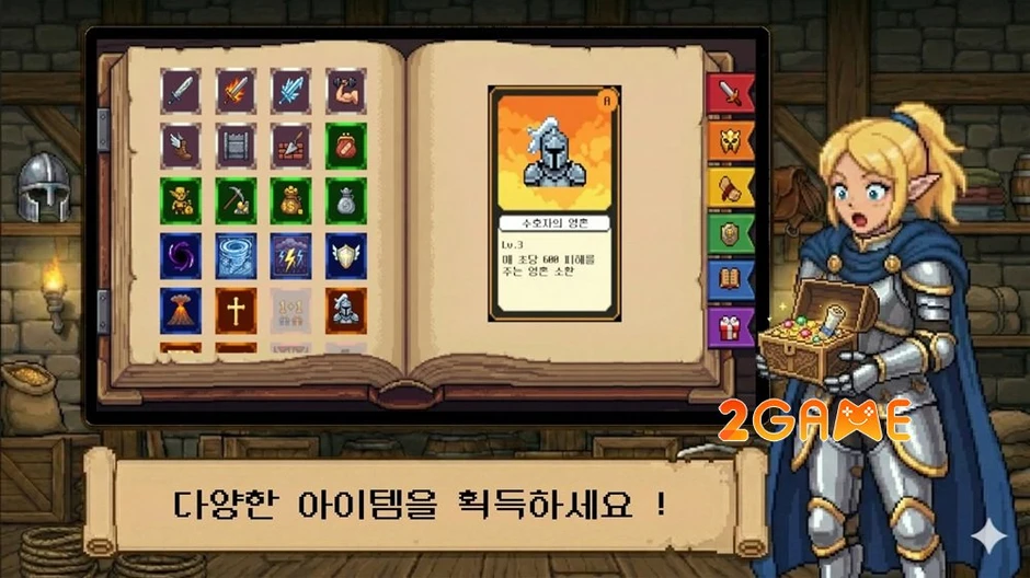 Super Pixel Knights – Game chiến thuật thẻ bài phong cách pixel art