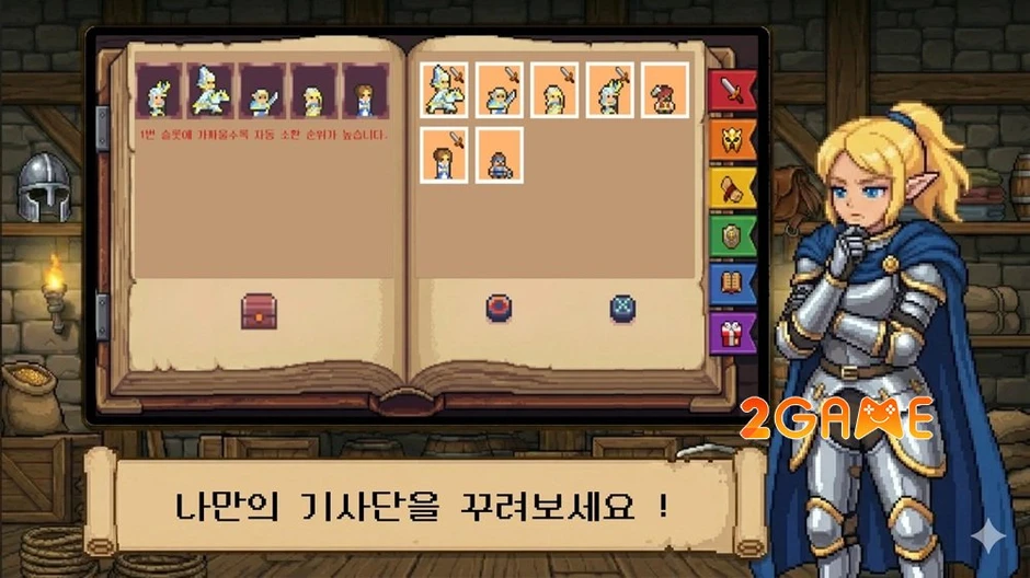 Super Pixel Knights – Game chiến thuật thẻ bài phong cách pixel art