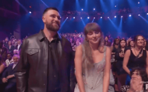 Taylor Swift lần đầu đưa vị hôn phu đến lễ trao giải âm nhạc