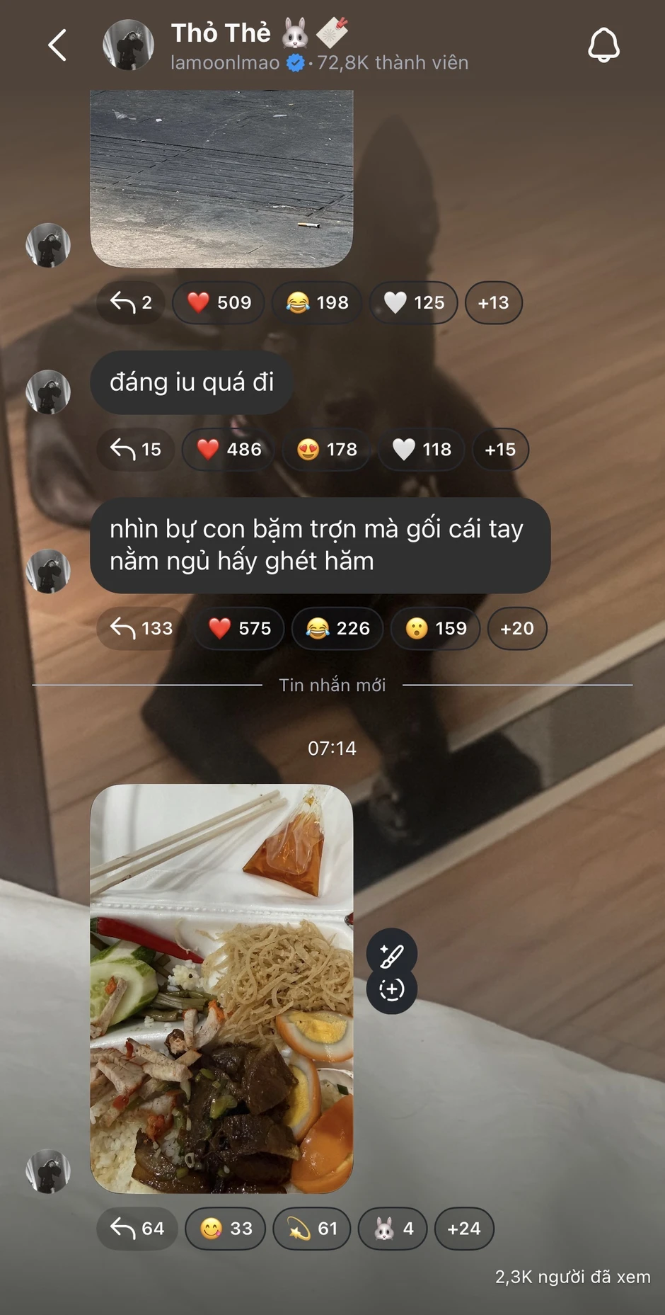 Thái độ của Lamoon giữa lúc bị réo tên