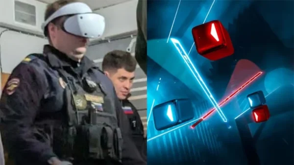 Cảnh sát Nga gây sốt mạng khi chơi VR giữa lúc đồng đội bắt nghi phạm kenhtingame com thumb canh sat nga gay sot mang khi choi vr giua luc dong doi bat nghi pham 611f1773258837468 940w