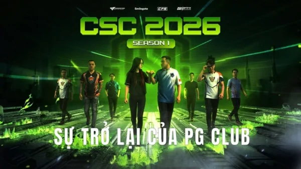 CSC 2026 Season 1: Sự Trở Lại Của Binh Đoàn PG – Khi Hào Quang Thức Tỉnh kenhtingame com thumb csc 2026 season 1 su tro lai cua binh doan pg khi hao quang thuc tinh b3fc1774420033527 940w