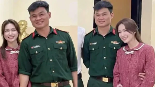 Đại uý Thăng Văn Cương đưa Hoà Minzy đi ra mắt bạn bè, còn ôm eo tình tứ quá đây này! kenhtingame com thumb dai uy thang van cuong dua hoa minzy di ra mat ban be con om eo tinh tu qua day nay c61e1773899309260 940w