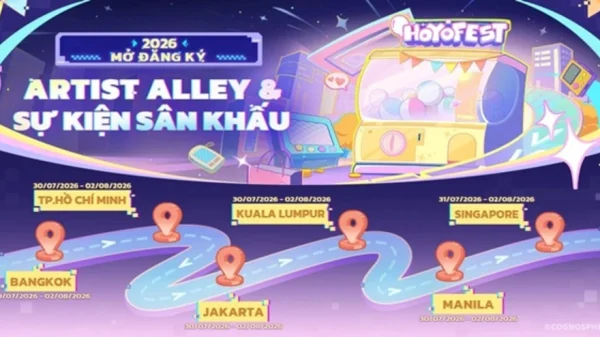 HoYo FEST 2026 chính thức trở lại, đổ bộ Đông Nam Á vào tháng 7 này kenhtingame com thumb hoyo fest 2026 chinh thuc tro lai do bo dong nam a vao thang 7 nay 0f281774243913891 940w