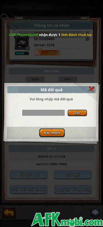 Tổng hợp gift code game Bang Bang Đại Chiến mới nhất