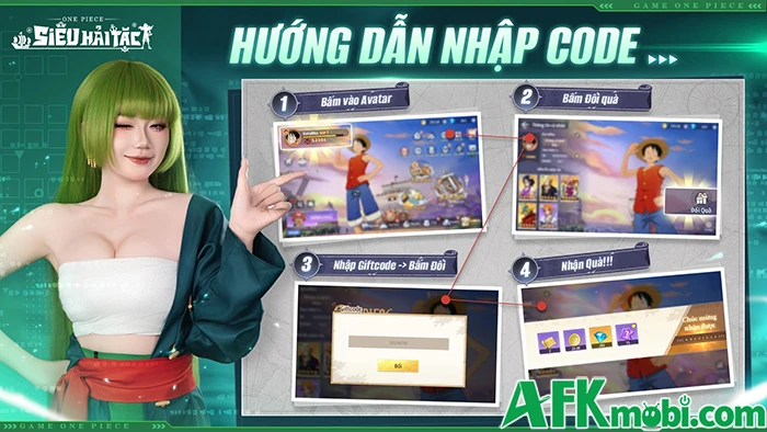 Tổng hợp gift code game Siêu Hải Tặc mới nhất trong tháng Tổng hợp gift code game Siêu Hải Tặc mới nhất trong tháng