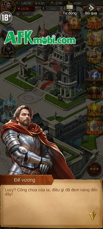 Trải nghiệm hương vị SLG châu Âu với Evony - Vị Vua Trở Lại