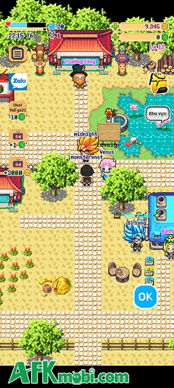 Trải nghiệm lối chơi nông trại kiểu cổ điển với Làng Gió: Pixel Farm