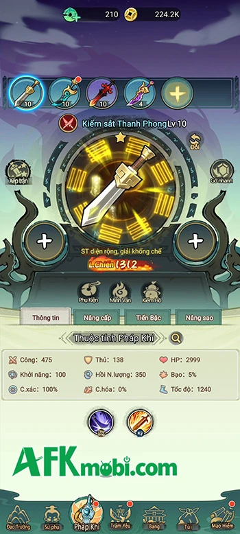 Trải nghiệm tu tiên “chiến” thay vì ngồi yên tĩnh tại Phi Kiếm Tu Tiên