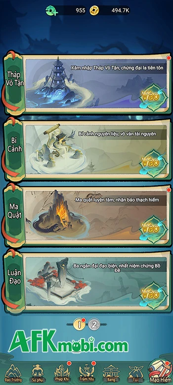 Trải nghiệm tu tiên “chiến” thay vì ngồi yên tĩnh tại Phi Kiếm Tu Tiên