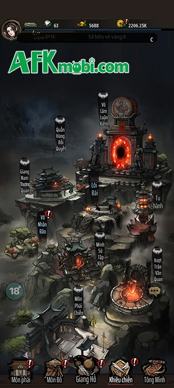 Trải nghiệm Vô Danh Giang Hồ: Làm chưởng môn lưu lạc giang hồ