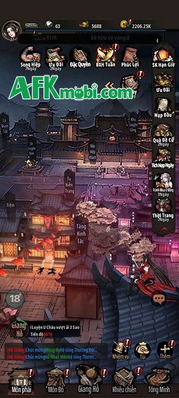 Trải nghiệm Vô Danh Giang Hồ: Làm chưởng môn lưu lạc giang hồ