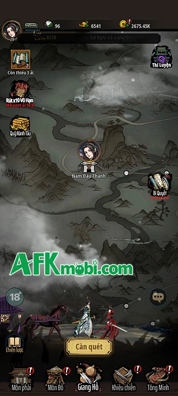 Trải nghiệm Vô Danh Giang Hồ: Làm chưởng môn lưu lạc giang hồ