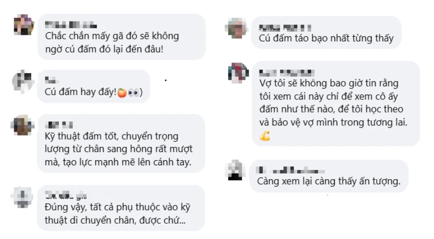 Trổ tài boxing, hot girl khiến người xem "hết hồn" với sức mạnh phi lý