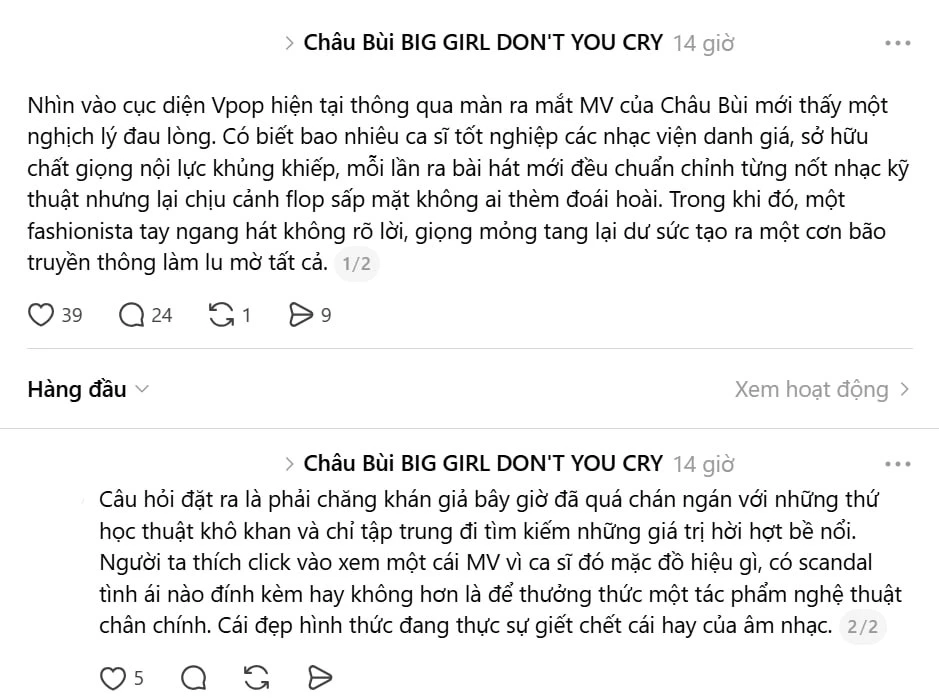 Từ chuyện cả cõi mạng "hỗn chiến" vì MV debut của Châu Bùi