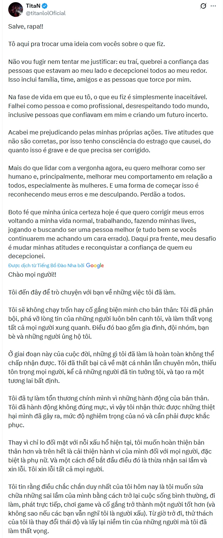 TitaN đối mặt với nguy cơ mất sự nghiệp và rủi ro pháp lý TitaN đối mặt với nguy cơ mất sự nghiệp và rủi ro pháp lý