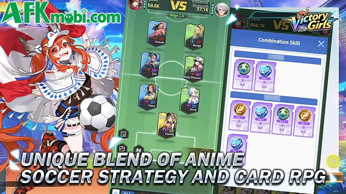 Victory Girls: Anime Soccer – Hướng dẫn xây dựng đội bóng nữ cho người chơi