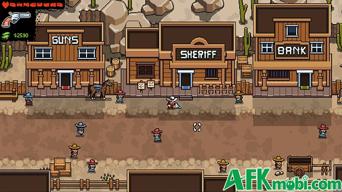 Westild's Law Mobile game hành động top-down shooter 2D