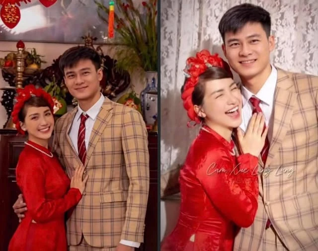 Hòa Minzy và Đại úy Thăng Cương: Ảnh đám hỏi gây xôn xao cộng đồng mạng