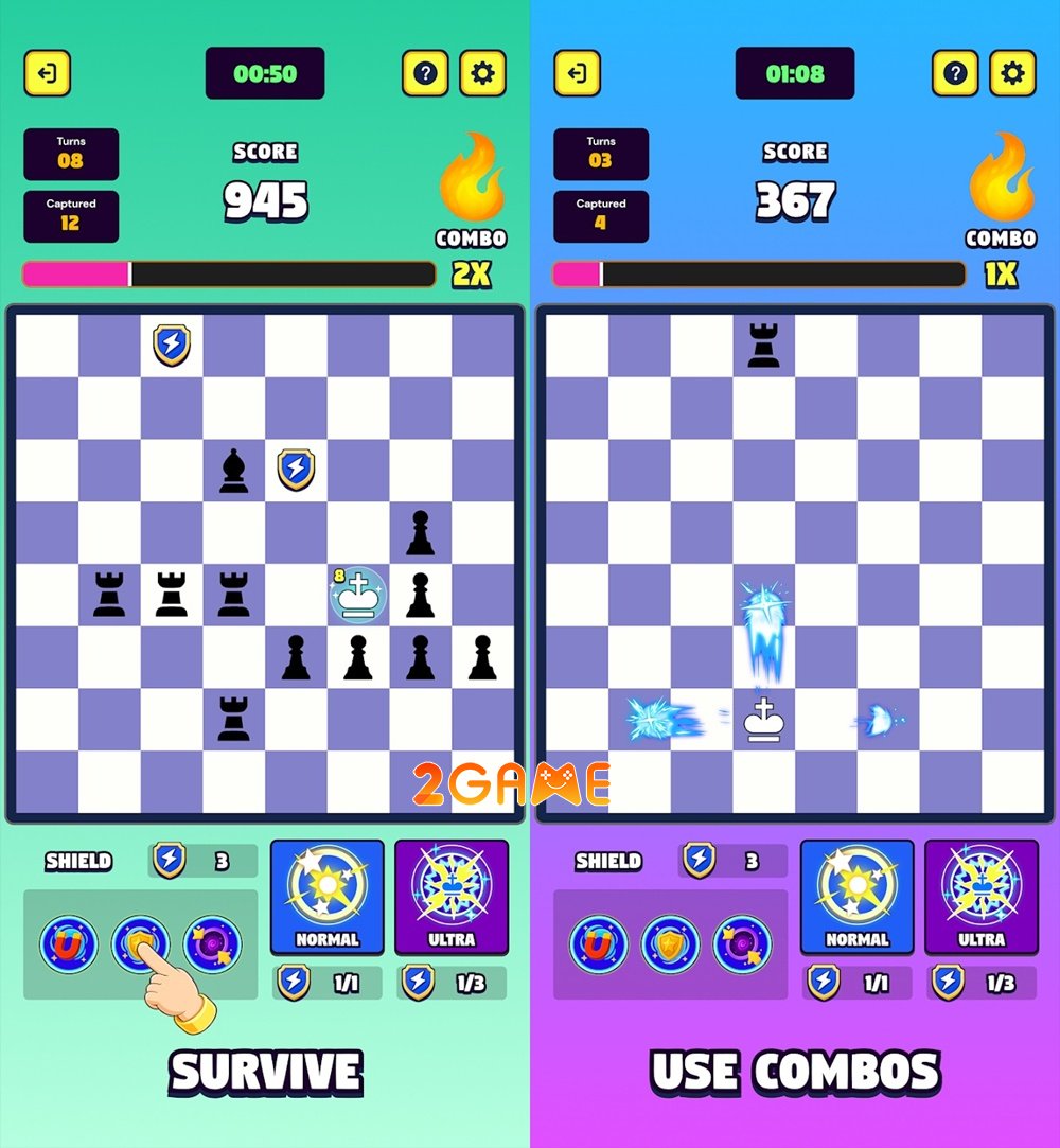 King’s Gambit: Chess Survival – Làn gió mới cho thể loại cờ vua truyền thống kingsgambitchesssurvival 2