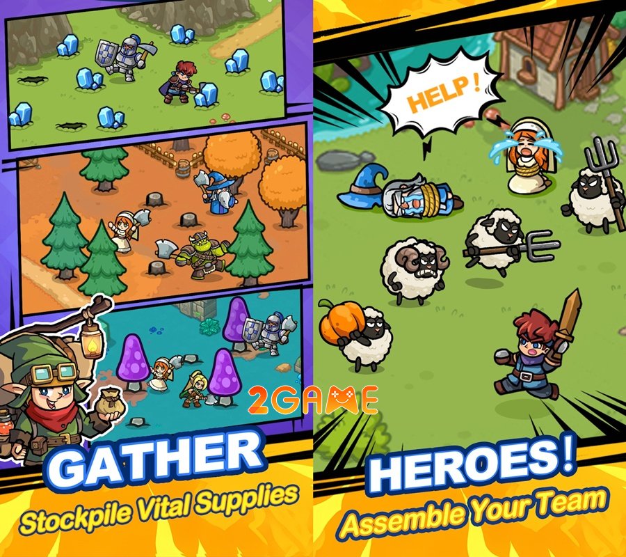 Knock Heroes – Tựa game nhập vai phiêu lưu đích thực knockheroes mobile 5