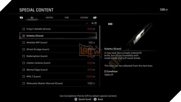 Hướng Dẫn Resident Evil Requiem: Những Nội Dung Đặc Biệt Nên Được Mở Khóa Sớm Cho NG+ 2