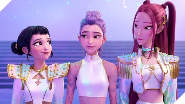 Hình ảnh về phim hoạt hình KPop Demon Hunters.