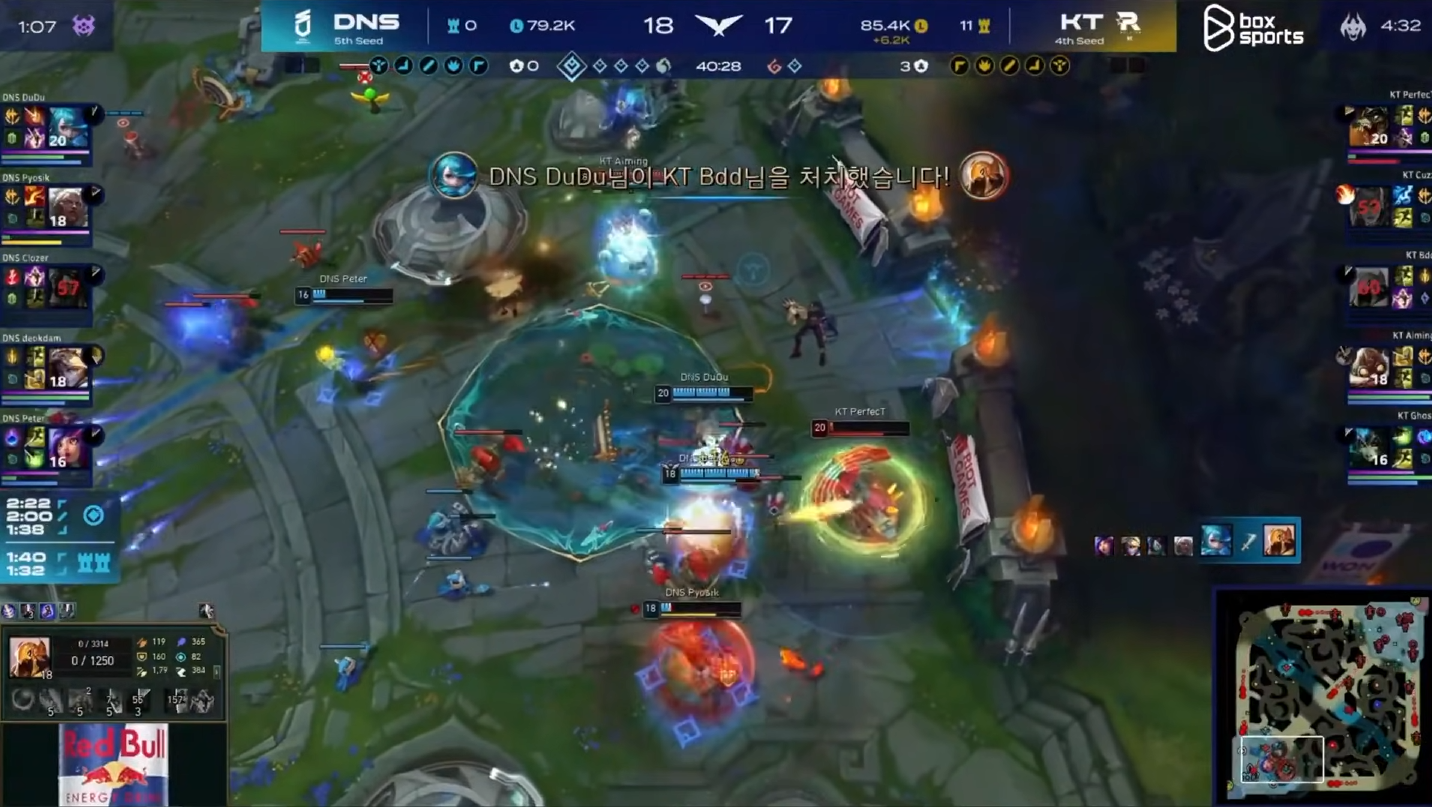 KT trở thành đội đầu tiên trong lịch sử LCK lập một cột mốc