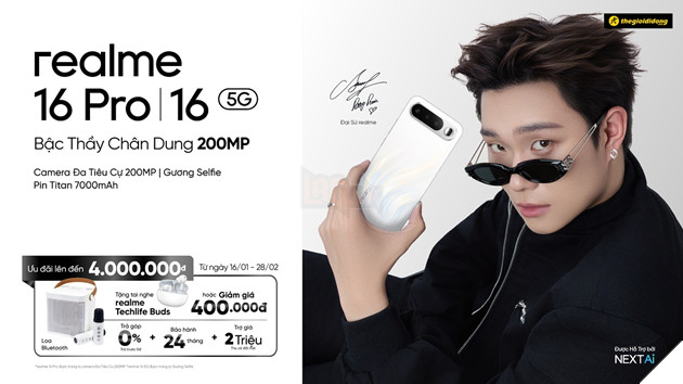 Chính Thức Ra Mắt realme 16 Pro Và realme 16 5G: “Kẻ Phá Vỡ Khuôn Mẫu” Với Trải Nghiệm Nhiếp Ảnh Chân Dung Di Động Độc Đáo Cùng Camera Đa Tiêu Cự 200MP Lumacolor Và Thiết Kế Gương Selfie 15