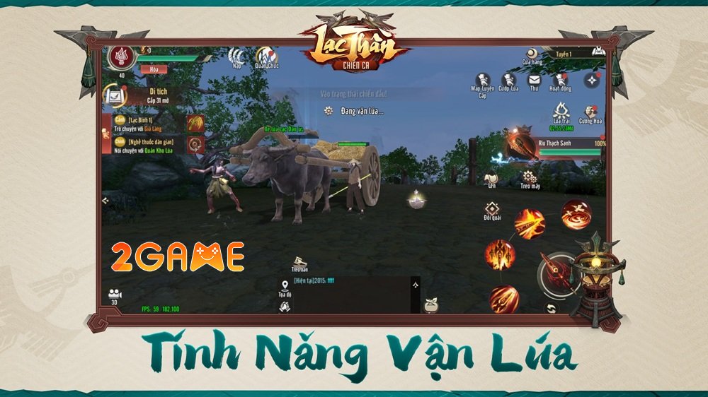 Lạc Thần Chiến Ca – Kiệt tác MMORPG 3D thuần Việt từ nhà phát hành GOSU lacthanchienca anh 2