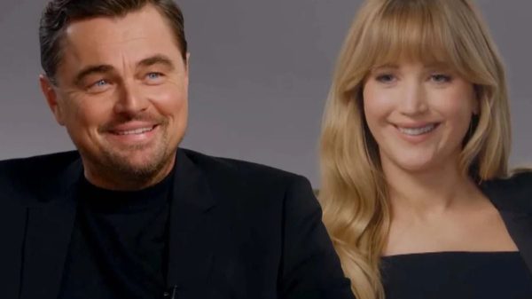 Leonardo DiCaprio Thú Nhận Chưa Từng Xem Lại Titanic khi Trò Chuyện Cùng Jennifer Lawrence leonardo jennifer flqtjpg