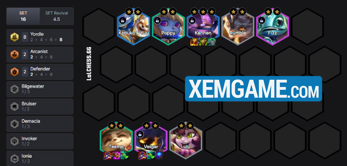 ĐTCL 16.2: Hướng dẫn đội hình Yordle sure kèo top 4 lffmizwy screenshot 6