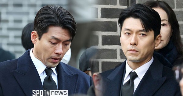 Hyun Bin tiều tụy, cố nén nước mắt trong ngày đưa tiễn "tài tử quốc dân" lkhfew 1767952602836275290164 0 0 352 672 crop 17679526106751783102059jpg