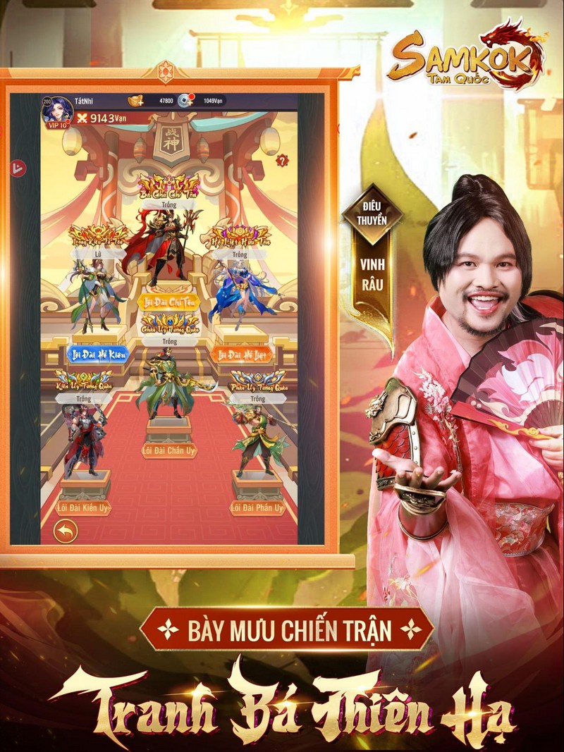 “Game Nhà Đài” chơi lớn - Vplay x FapTV, Samkok Tam Quốc mở màn tết 2026 cùng KOL quốc tế lndbzz0