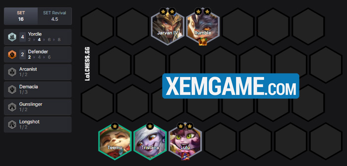 ĐTCL 16.2: Hướng dẫn đội hình Yordle sure kèo top 4 loisbk3m screenshot 2